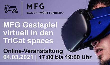MFG Gastspiel virtuell in den TriCAT spaces