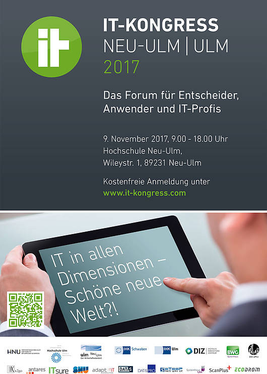 Flyer IT-Kongress Ulm | Neu-Ulm 2017