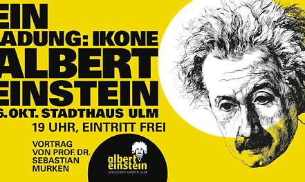 Einladung: Ikone Albert Einstein